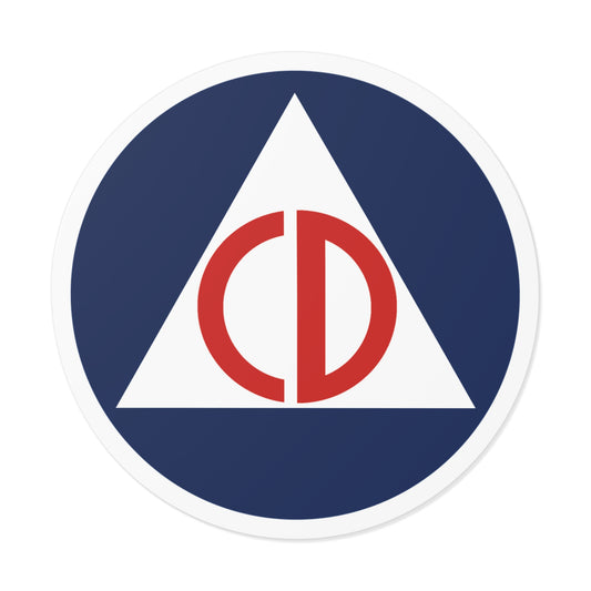 Civil Defense Sticker