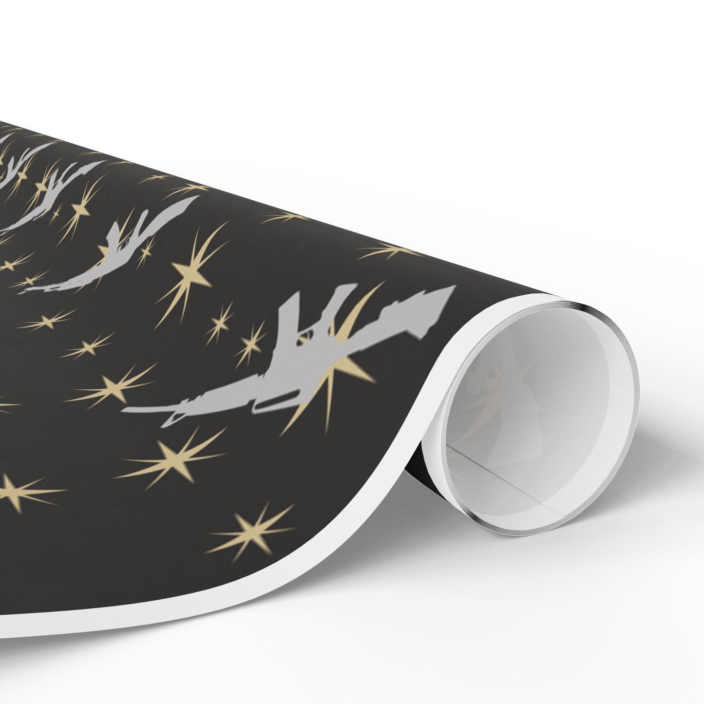Starry Guns Wrapping Paper