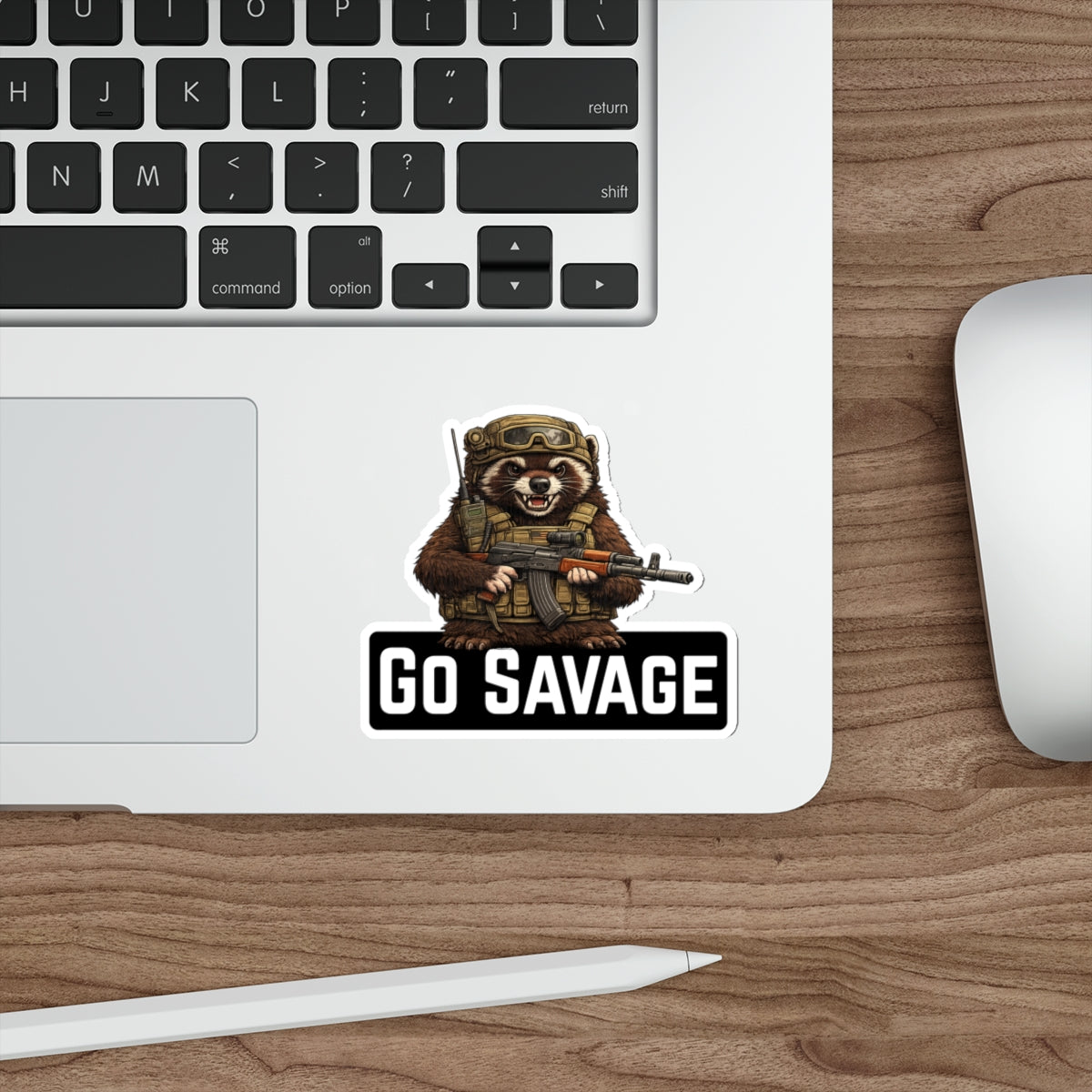Go Savage Sticker