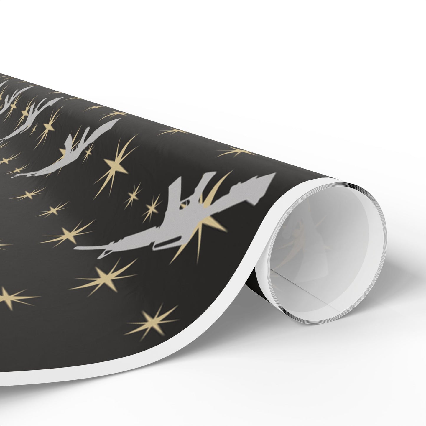 Starry Guns Wrapping Paper