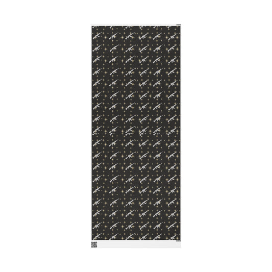 Starry Guns Wrapping Paper