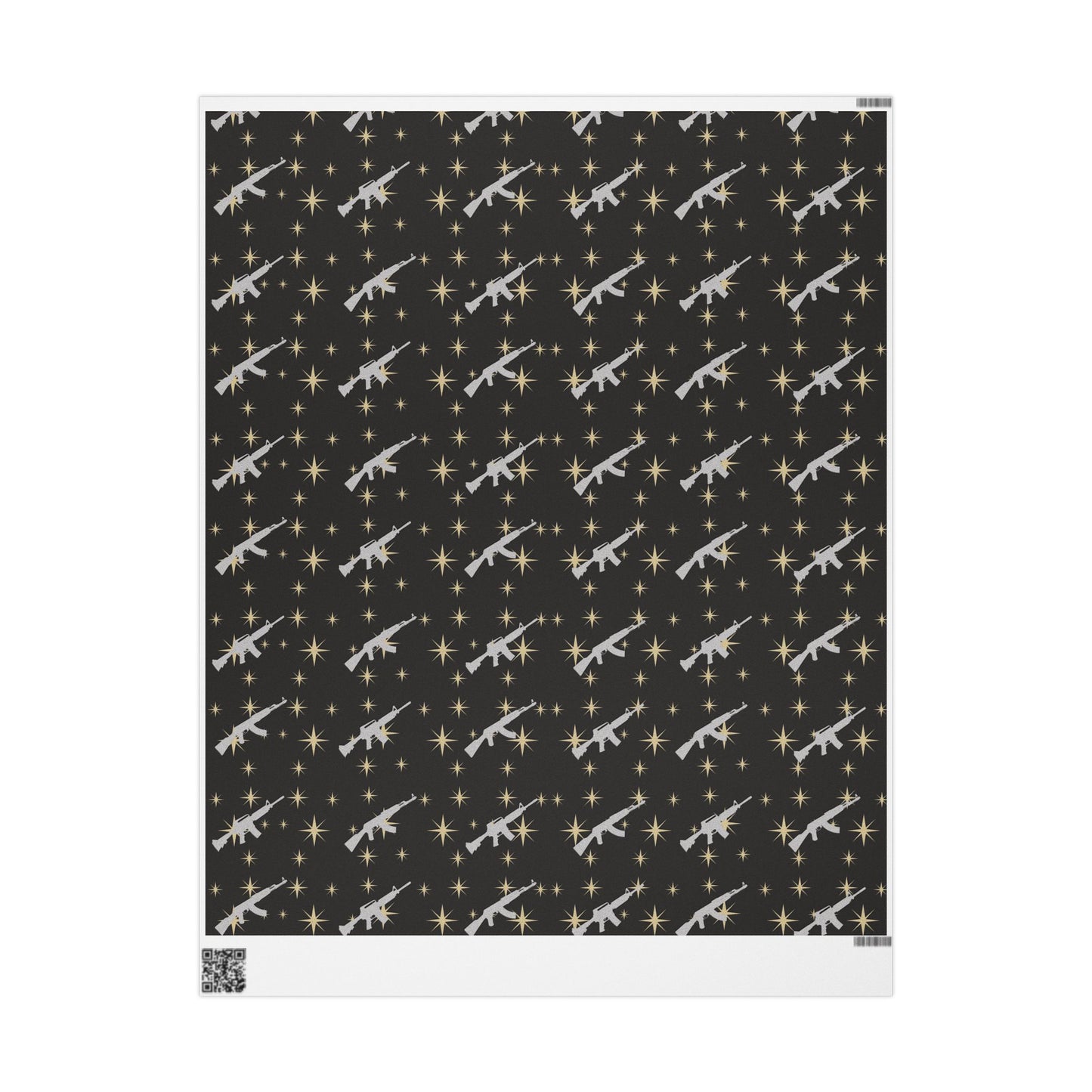 Starry Guns Wrapping Paper