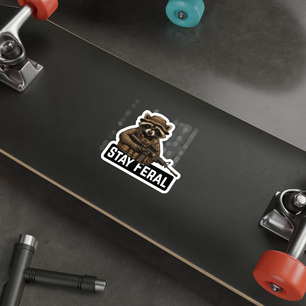 Stay Feral Sticker