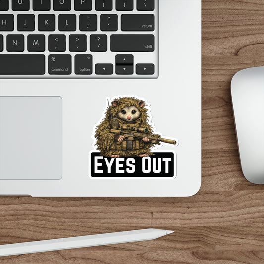Eyes Out Sticker