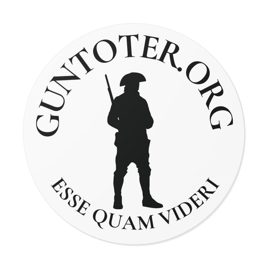 Guntoter.org Vinyl Stickers